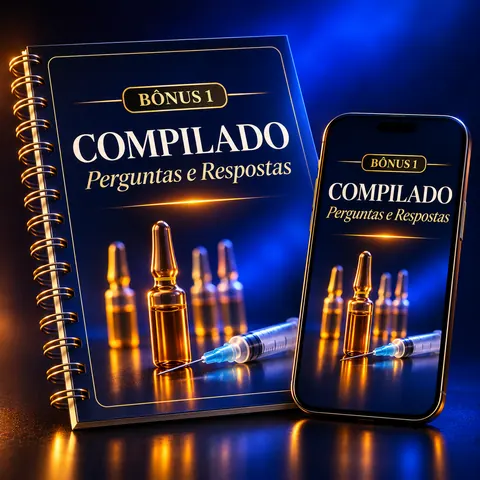 Material Compilado de Perguntas e Respostas, impresso e no celular